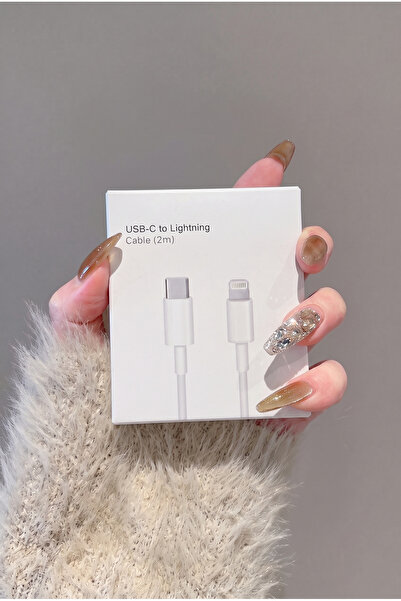 KVK PRİVACY iPhone 11/12/13/14/15/14 Promax Uyumlu Type-C to Lightning 20W PD...