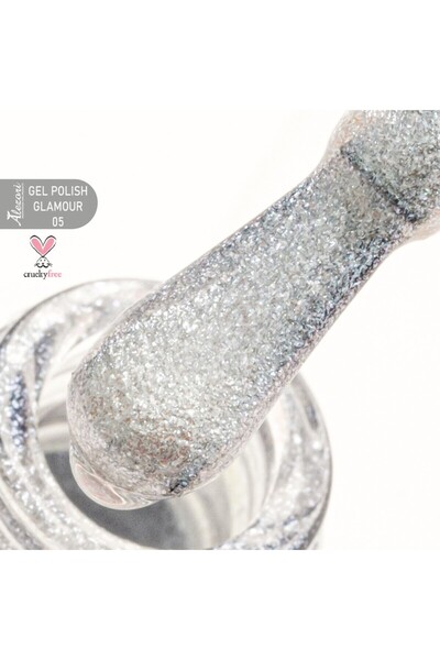 ALEZORI Βερνίκι Gel Glamour 05 (Αρ. 575 Λαμπερό) 15ml