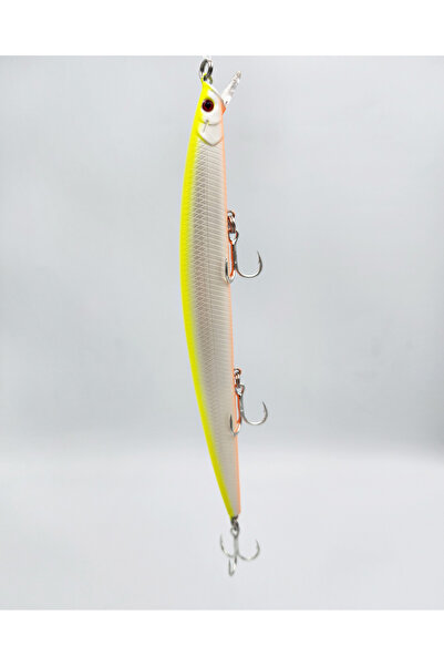 Megsaydin Limon 18 cm 22 Gr Topwater Yapay Yem – Büyük Avcı Balıklar İçin Spi...
