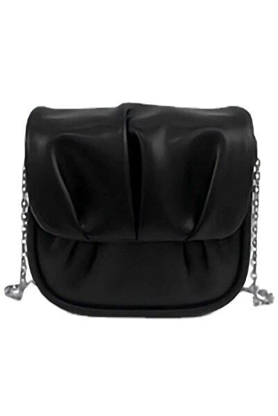 WAOKN Women's Trendy Pleated Chain Crossbody Bag Sling Bag Side Bag, Ladies V...