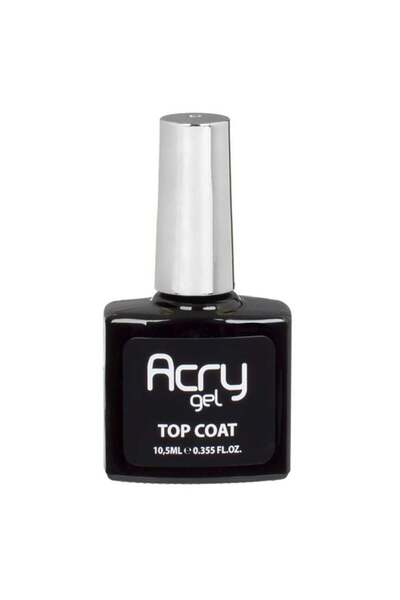 ACRY Top Coat pentru Acrygel, 10,5 ml – finisaj lucios și protecție finală