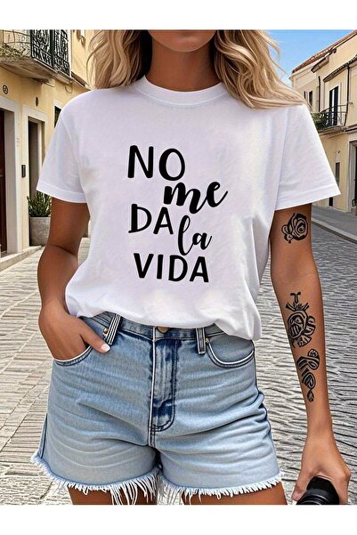 17 seramik تي شيرت مطبوع عليه عبارة Spanish Life Does Not Break Me، قميص كاجو...