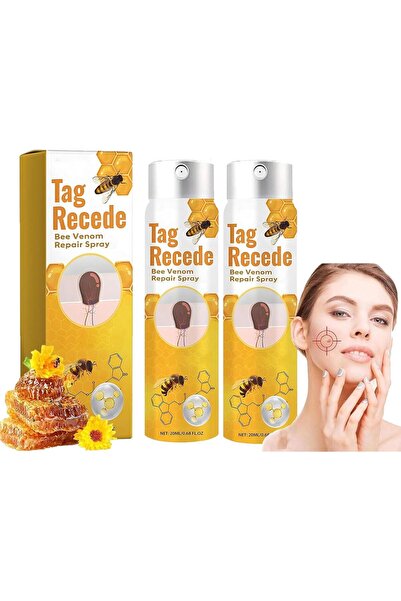 LBOYLOVE 2 Pcs Tag Recede Bee Venom, Natural Bee Venom Spray for Women and Me...