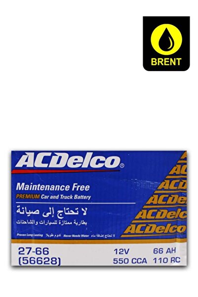 ACDELCO 66 Amp Original Long Life Car Battery 66-27 56628