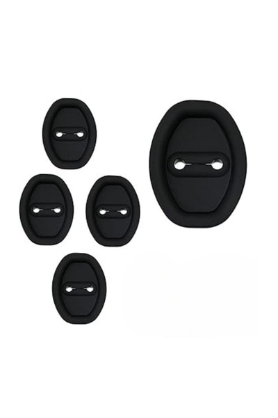 MACVI Set de 4 huse din silicon pentru protecția încuietorilor auto — Stilize...