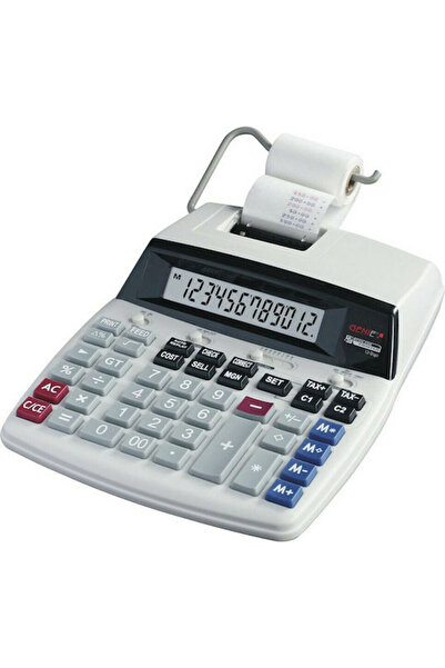 Genie Rolă de hârtie pentru chitanțe pentru calculator D69 Plus, 12 cifre, al...