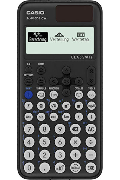 Casio Αριθμομηχανή σε μαύρο χρώμα 1 τεμάχιο Κωδικός: FX-810DE CW