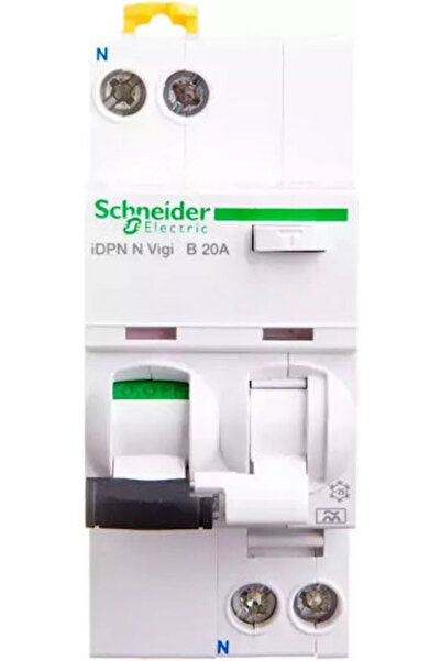 Schneider Electric Întrerupător diferențial 2 poli 20A B 0,03A Tip A Idpn N V...