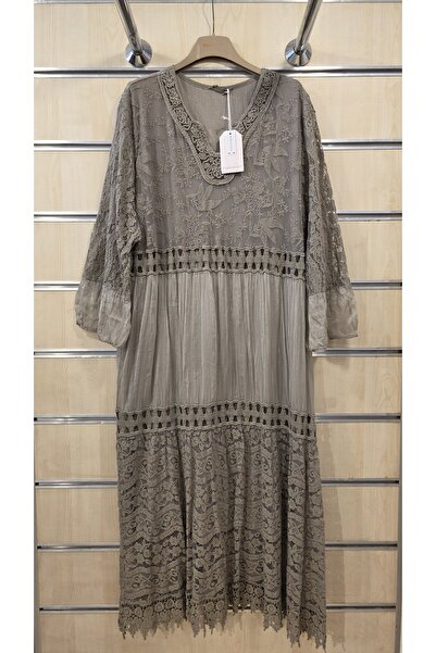 Park Moda Lace Italian Silk Dress