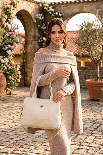 MEGA ÇANTA Soft Leather Large Shoulder Bag