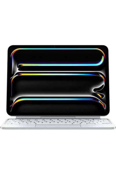 Apple Husă Magic Keyboard Flip Cover Alb suedez (iPad Pro 2025 11")