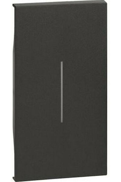 Legrand Living Now Capac întrerupător negru KG01M2