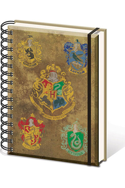 Pyramid International Caiet Harry Potter A5 Liniat cu Elastic Maro Cod: SR72083
