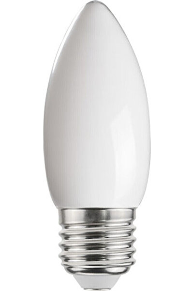KANLUX Bec LED 6W 93mm pentru soclu E27 și formă C35 Alb 810lm Cod: 29647