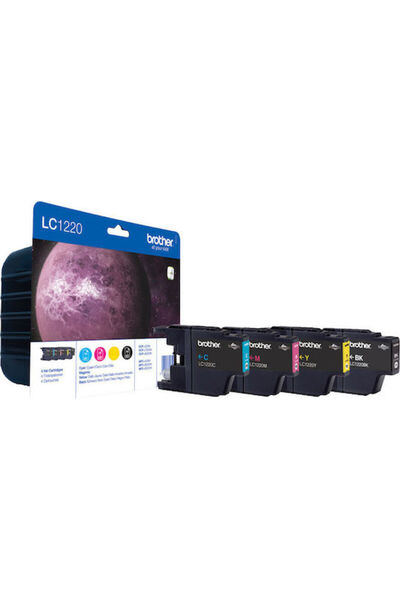 Brother LC1220 Pachet Economic Original de Cerneală pentru Imprimante InkJet,...