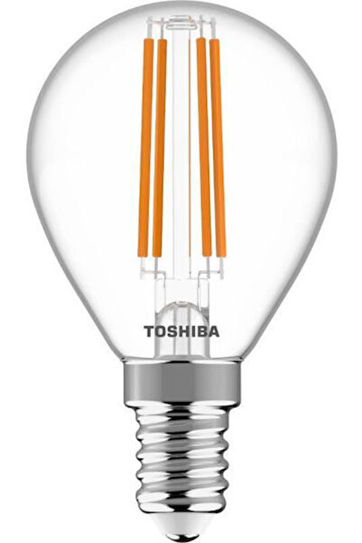 Toshiba Bec LED 4.5W pentru soclu E14 și formă G45 Alb Cald 470lm Reglabil