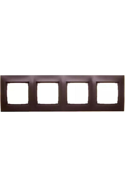 Kontakt-Simon Simon 54 Premium Ramă pentru întrerupător cvadruplu Mat Carton ...