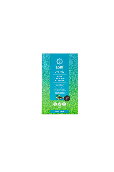 khadi Masca de Par Bio pentru Inlaturare Silicon Deep Charcoal 50g