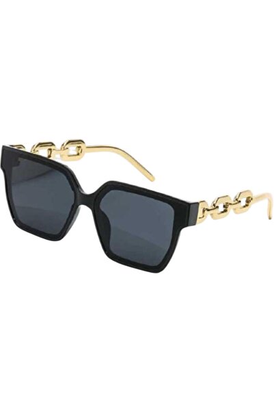 OEM Women's sunglasses, elegant, large, black lens, UV400 protection