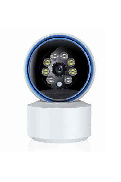 OnShop Camera de supraveghere IP WIFI, Full HD 3MPX, Night vision, Rotire aut...