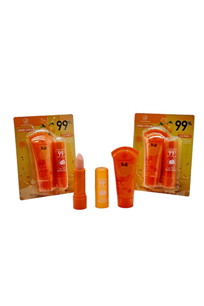 Gentle Beauty Crema de Maini si Balsam de Buze,GENTLE BEAUTY-orange 99%