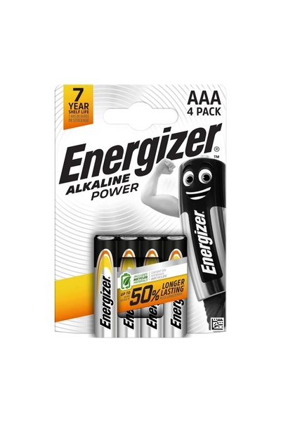 OEM Set 4 baterii, AAA, LR03, 1.5V, Energizer Alkaline