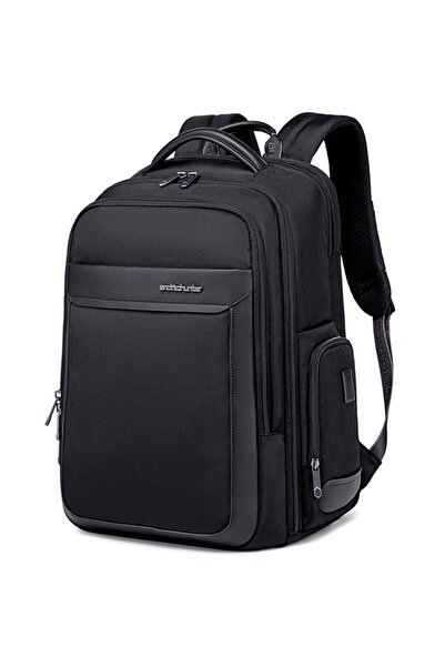 Arctic Hunter τσάντα πλάτης B00544 με θήκη laptop 17", 40L, USB, μαύρη