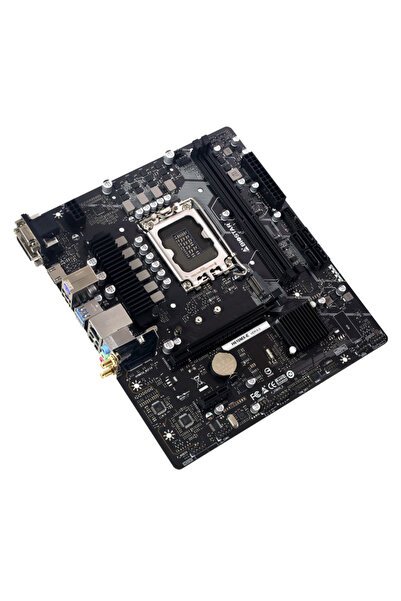 Biostar μητρική H610MX-E, 2x DDR4, s1700, USB 3.2, uATX, GbE, Ver. 6.0