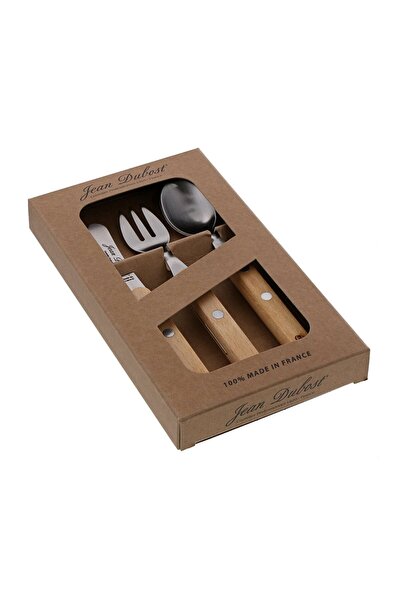 Jean Dubost Set tacamuri pentru copii, Jean Dubost, inox, 3 piese, , rustic