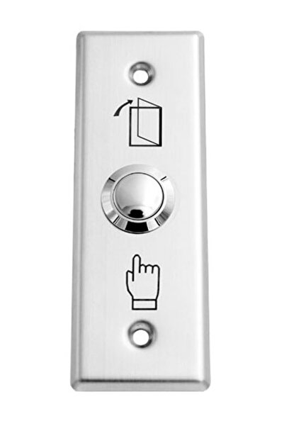 Secukey Χωνευτό μπουτόν SCK-CBUTTON1, 3Α, ασημί
