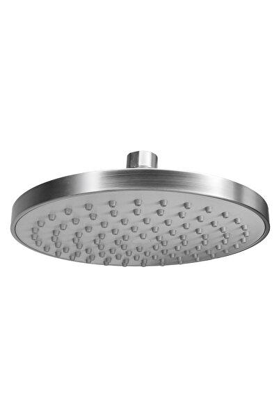 Bruno κεφαλή ντους BRN-0267, πλαστική, στρογγυλή, Φ 20cm, ασημί