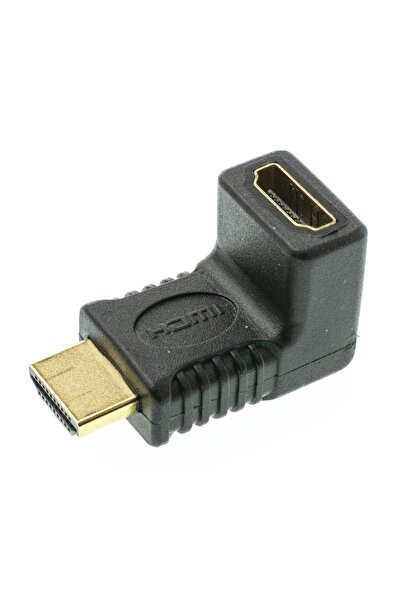 POWERTECH αντάπτορας HDMI CAB-H035, γωνιακός 90°, μαύρος