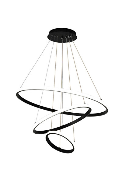 POWERTECH LED φωτιστικό οροφής HLL-0105, 44W, 4000K, 60x60cm, μαύρο