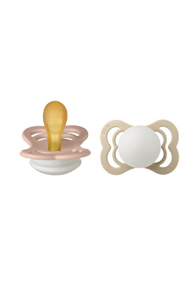 Bibs Supreme Glow Латекс Пастиска Blush/Vanilla - 0-6 месеца