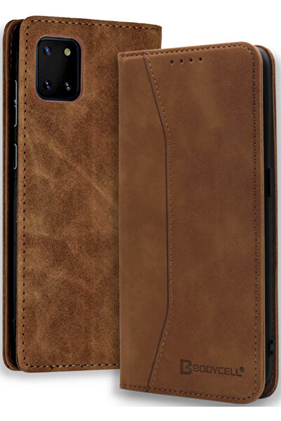 Bodycell Θήκη - Πορτοφόλι Samsung Galaxy Note 10 Lite - Brown