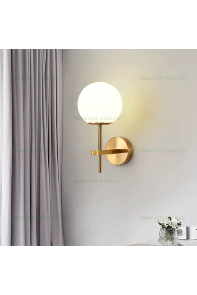 LEDZONE Aplică de perete cu 1 soclu E27 LZMX912-1