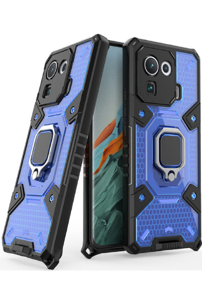 Vivid Honeycomb Armor - Ανθεκτική Θήκη Xiaomi Mi 11 Pro με Μεταλλικό Ring Hol...