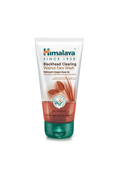 Himalaya Gel de curățare facială cu nuci, Blackhead Clearing, 150ml