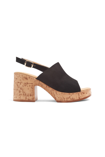 Mamito Ayakkabı Frm 705 Adjustable Buckle Wedge Heeled Sandals