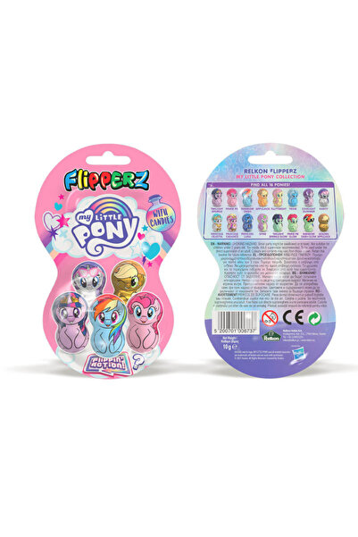 Relkon Flipperz My Little Pony Lisanslı Figürlü Oyuncaklı Meyveli Şekerleme H...