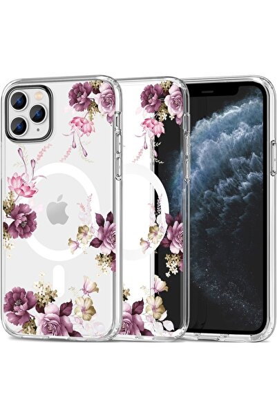 Tech-Protect MagMood - Σκληρή Θήκη MagSafe Apple iPhone 11 Pro - Spring Floral