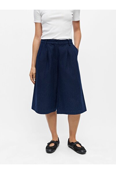 Object Bermudashorts Bundfalten