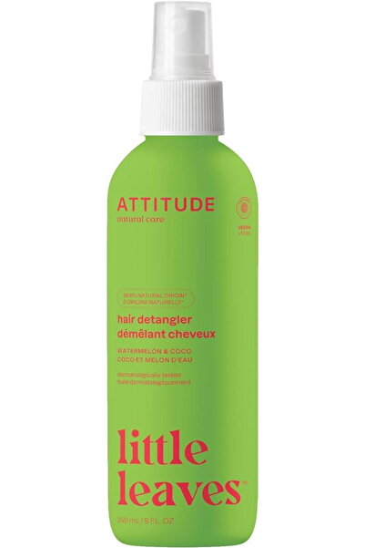 Attitude Spray Descalcire Par pentru Copii cu Pepene si Cocos Little Leaves 2...