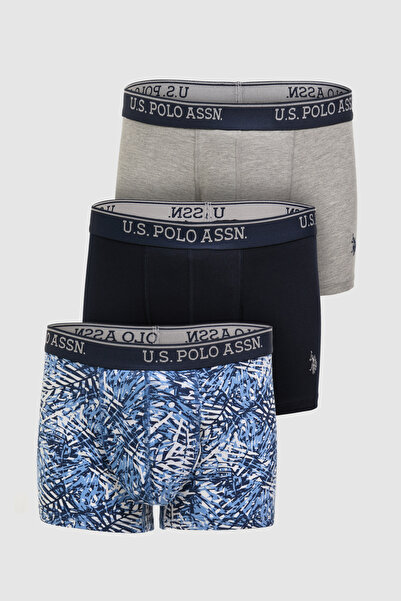 U.S. Polo Assn. Men's Gray Melange Underwear Bottom 50326489-Vr086