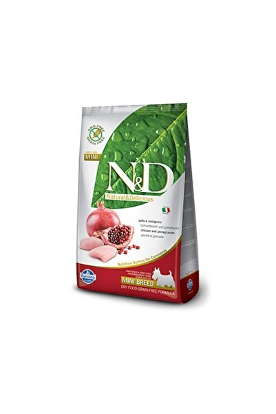 N&D Hrană uscată pentru câini adulți, de talie mică, cu pui și rodie, 7 kg, P...