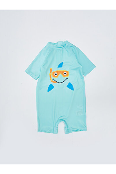 LC Waikiki Costum de baie pentru bebeluși băieți, imprimat pe material flexib...
