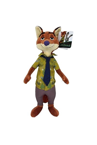 DrKala Jucărie de pluș Nick Wilde Zootopia, Personaj Disney, Cadou pentru cop...