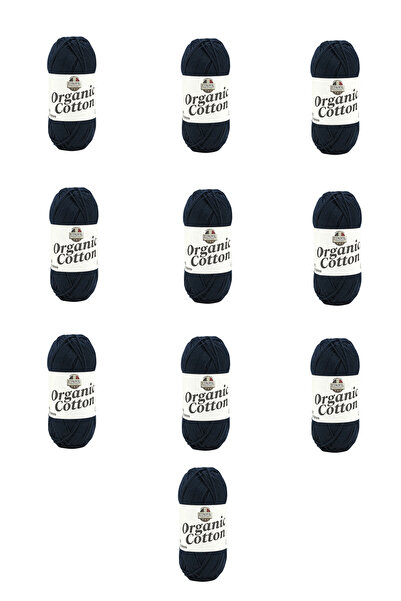 Etrofil 10 Pieces of Organic Cotton (75432) Navy Blue 100% Organic Cotton Ami...