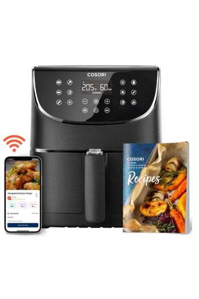 COSORI مقلاة هوائية ذكية طراز CS158-AF-BLK