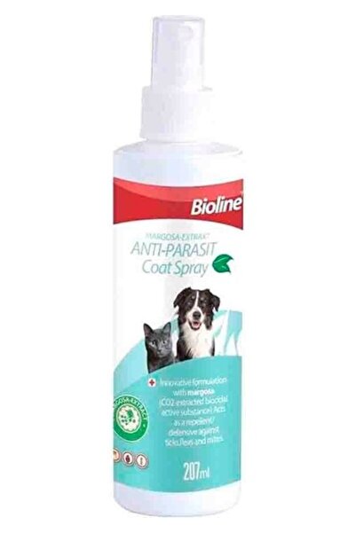 Bioline Pire Uzaklaştırıcı Bitkisel Kedi ve Köpek Deri Spreyi 200 ml